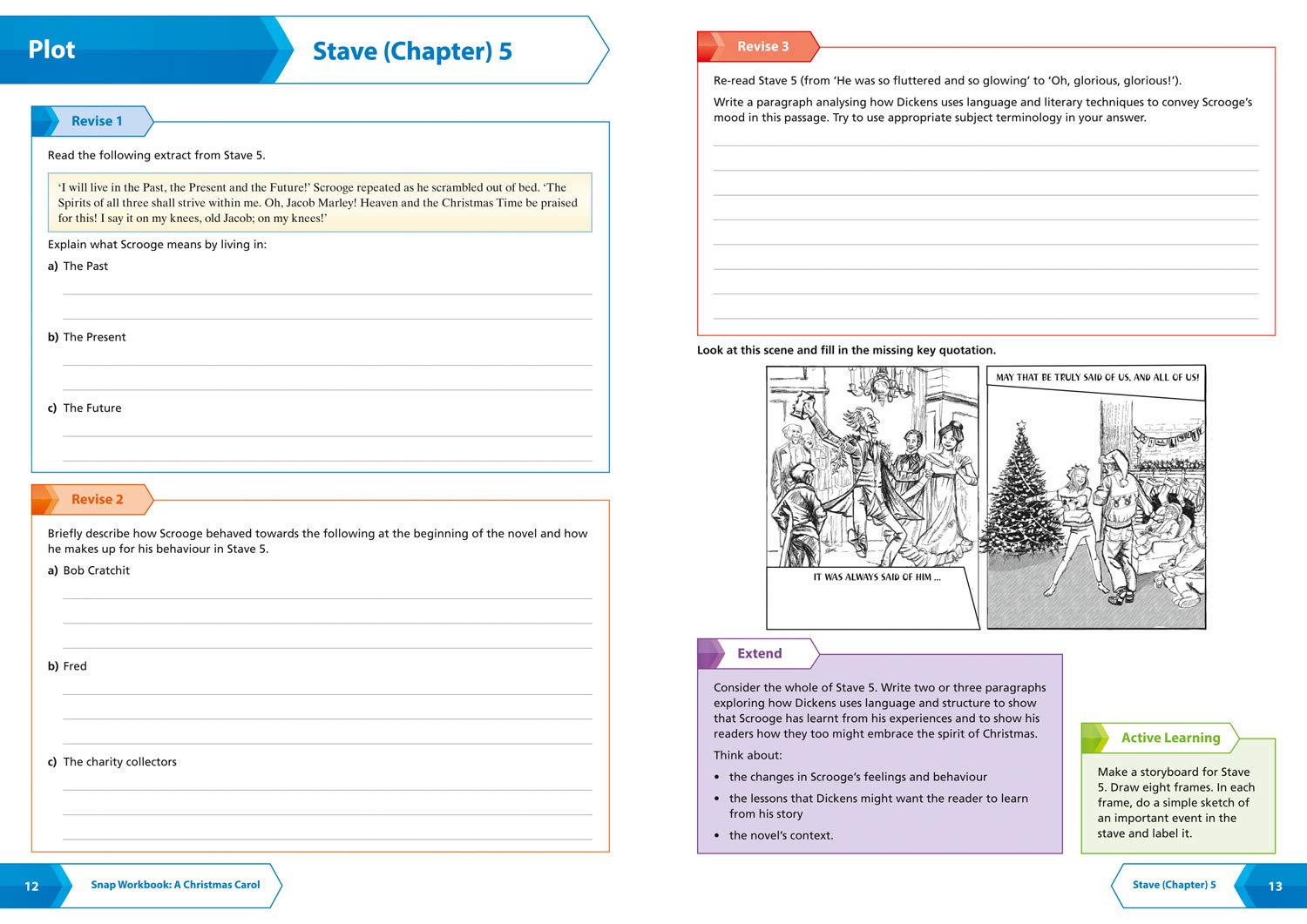 A Christmas Carol: AQA GCSE 9-1 English Literature Workbook: Ideal for the 2025 and 2026 exams (Collins GCSE Grade 9-1 SNAP Revision)-3