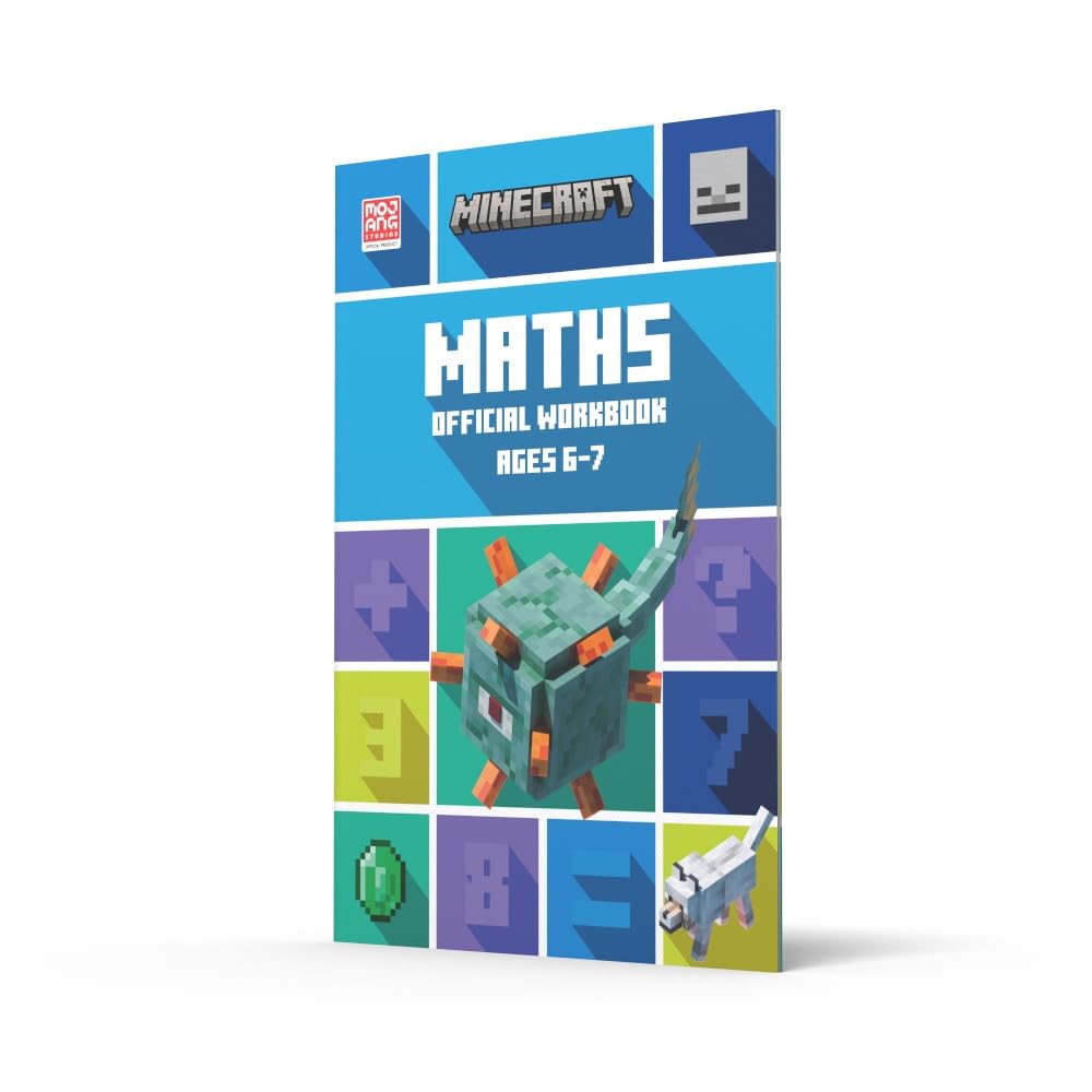 Minecraft Maths Ages 6-7: Official Workbook (Minecraft Education)-1