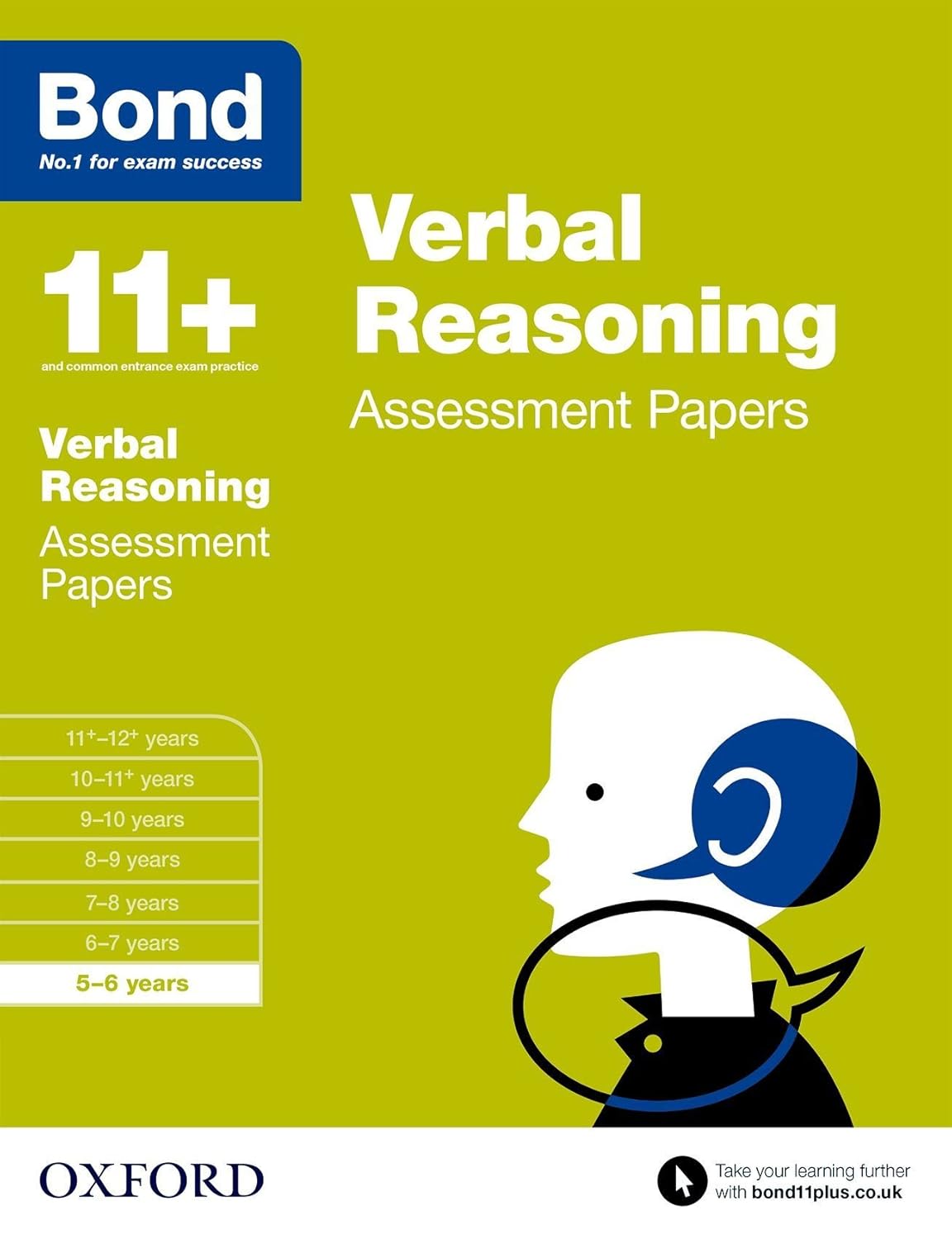 Bond 11+: Verbal Reasoning Assessment Papers: 5-6 years-0