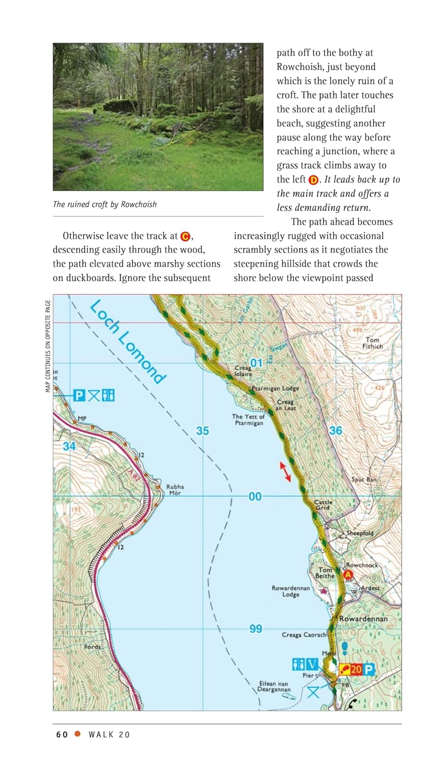 Loch Lomond, The Trossachs & Stirling Pathfinder Walking Guide | Ordnance Survey | Pathfinder 23 | 28 Outstanding Circular Walks | Scotland | Nature | Walks | Adventure (Pathfinder Guides)-3