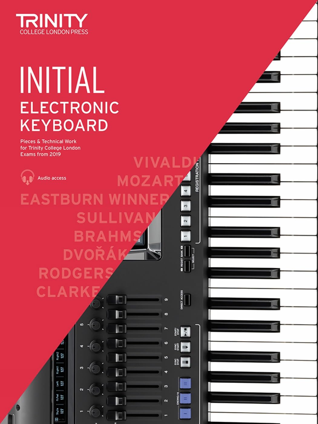 Trinity College London Electronic Keyboard Exam Pieces & Technical Work From 2019: Initial Grade: And Technical Work - Initial Grade-0