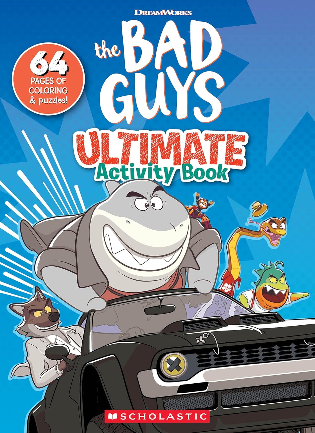 The Bad Guys Movie Activity Book-0