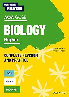 Oxford Revise AQA GCSE Biology Revision and Exam Practice 4* winner Teach Secondary 2021 awards (Oxford Revise Science), Cover May vary