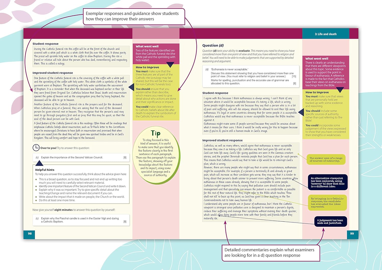 Eduqas GCSE Religious Studies (9-1): Route B: Catholic Christianity with Judaism-2