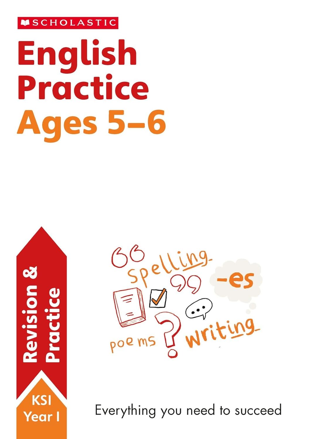 English practice book for ages 5-6 (Year 1). Perfect for Home Learning. (100 Practice Activities)-0