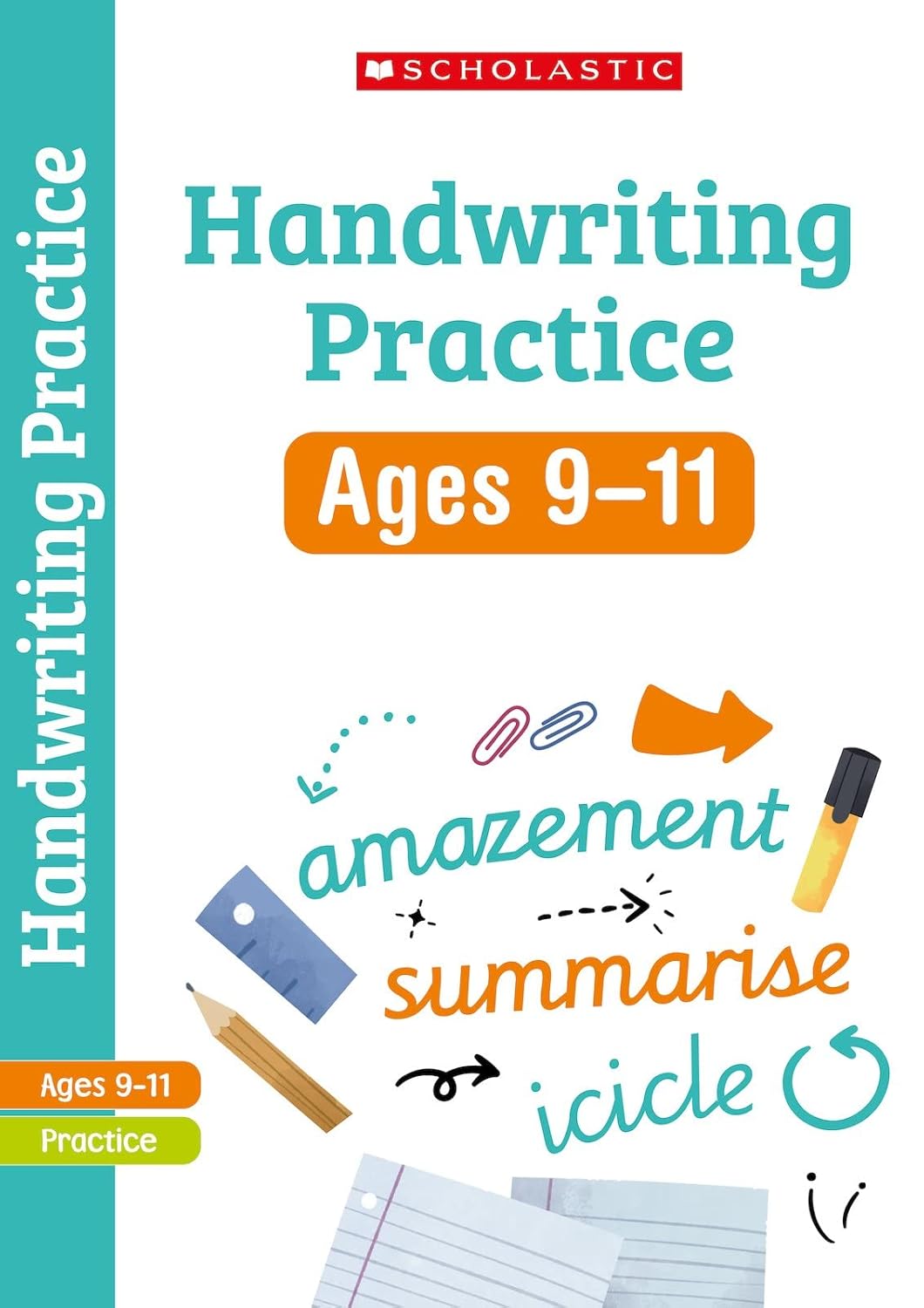 Handwriting practice activities for children ages 9-11 (Year 5-6). Perfect for Home Learning. (Scholastic English Skills)-0