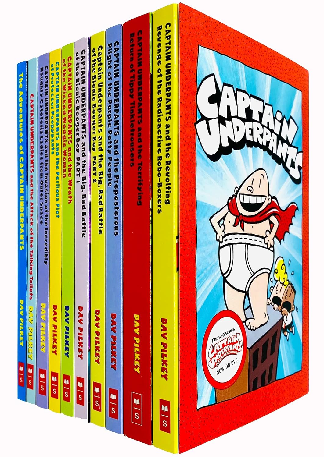 Captain Underpants: 10 Book Set-0