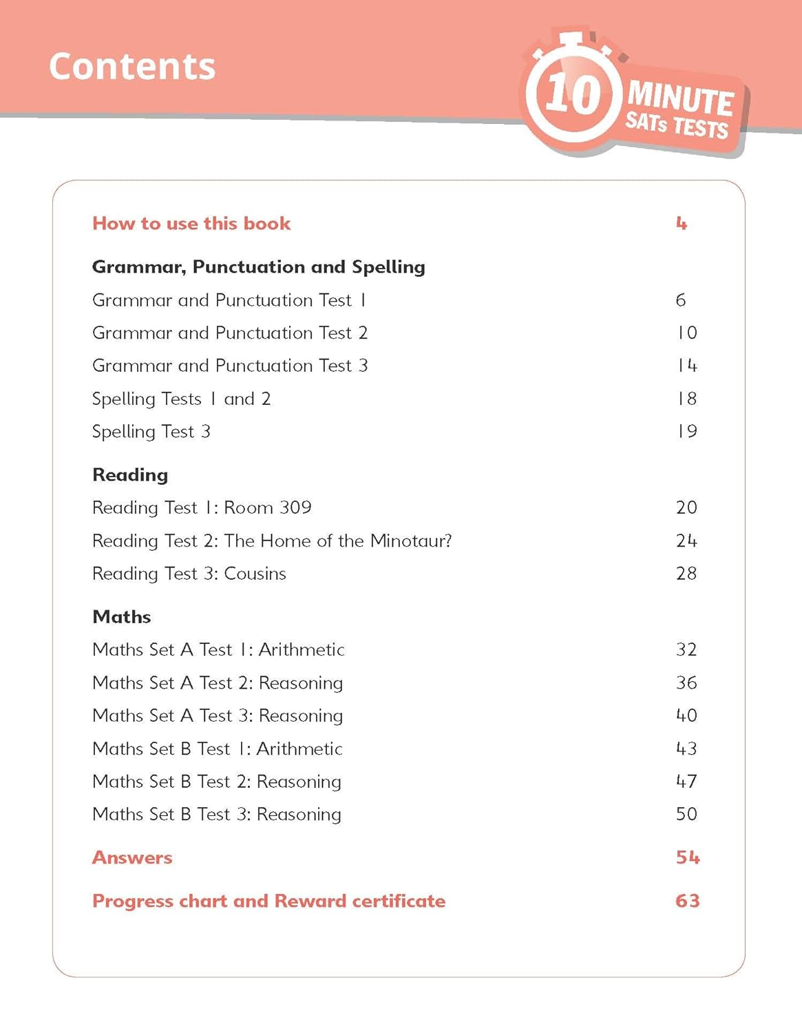 Quick test grammar, reading and maths activities for children ages 9-10 (Year 5). Perfect for Home Learning. (10 Minute SATs Tests)-1