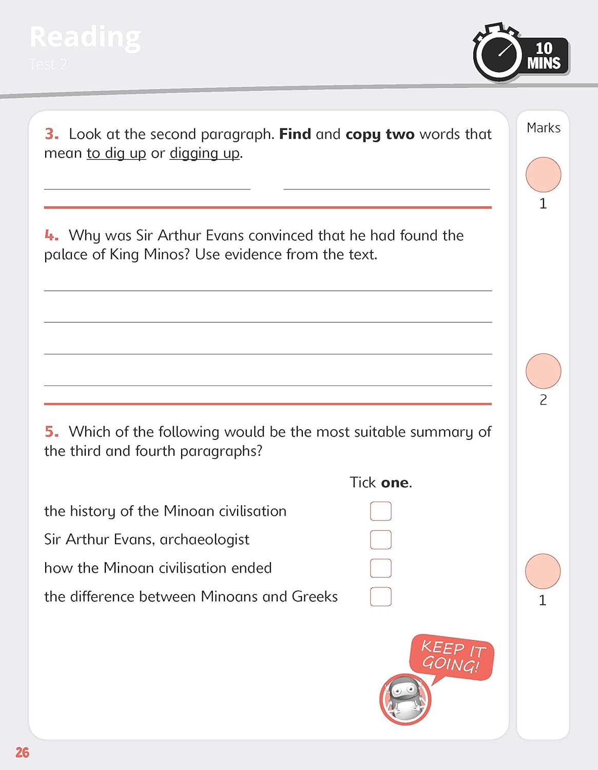 Quick test grammar, reading and maths activities for children ages 9-10 (Year 5). Perfect for Home Learning. (10 Minute SATs Tests)-5