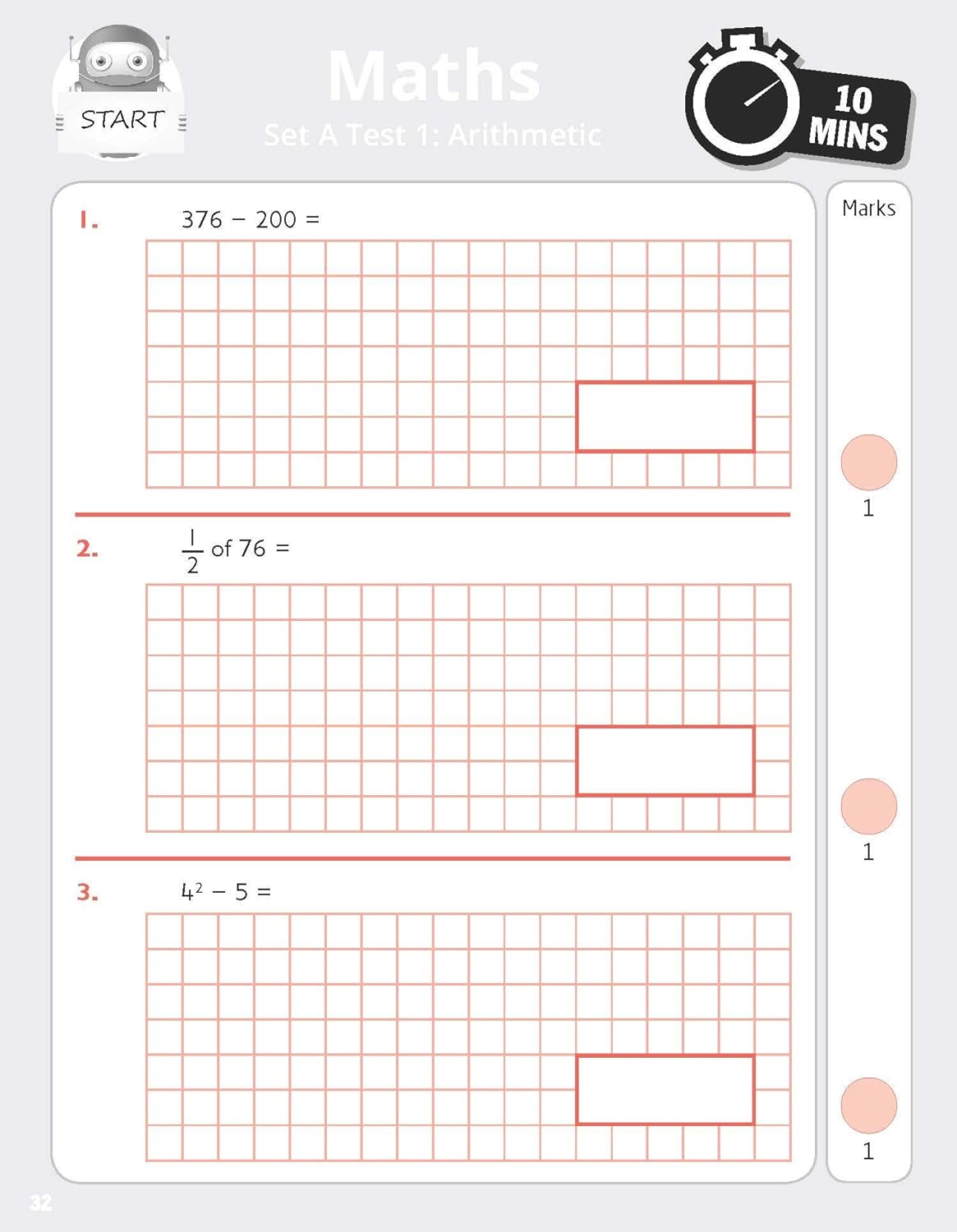 Quick test grammar, reading and maths activities for children ages 9-10 (Year 5). Perfect for Home Learning. (10 Minute SATs Tests)-6