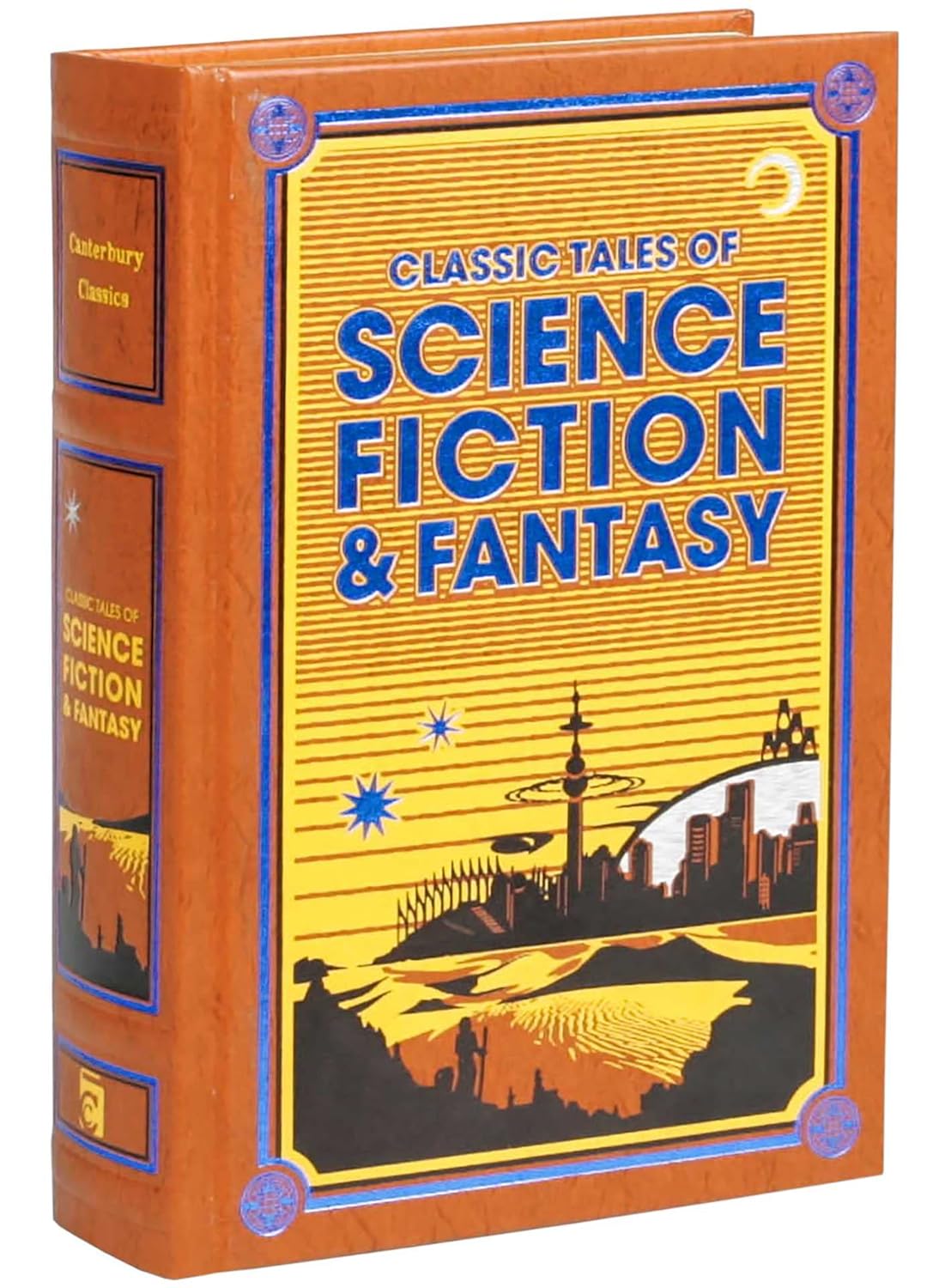 Classic Tales of Science Fiction & Fantasy (Leather-bound Classics)-1