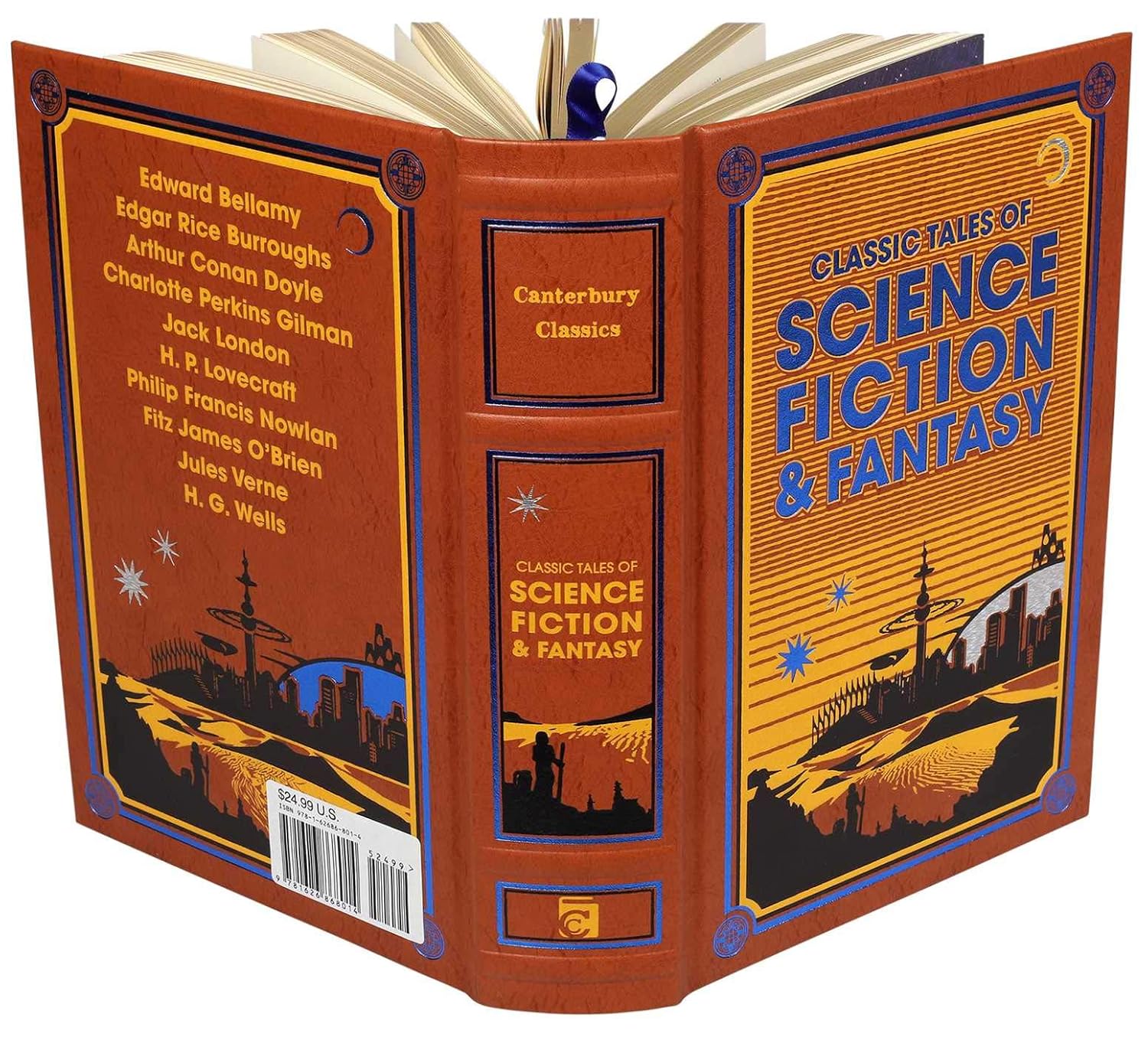 Classic Tales of Science Fiction & Fantasy (Leather-bound Classics)-2