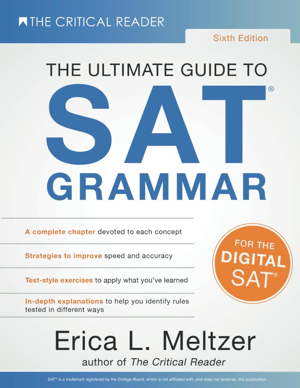 Sixth Edition, The Ultimate Guide to SAT® Grammar-0