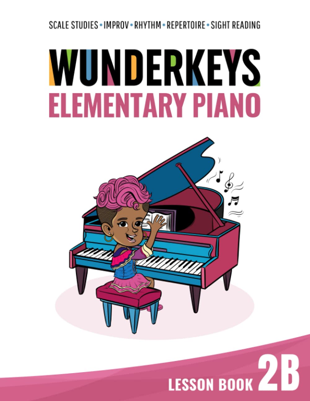 WunderKeys Elementary Piano Lesson Book 2B-0