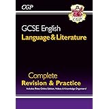 New GCSE English Language & Literature Complete Revision & Practice (with Online Edition and Videos): for the 2025 and 2026 exams (CGP GCSE English)