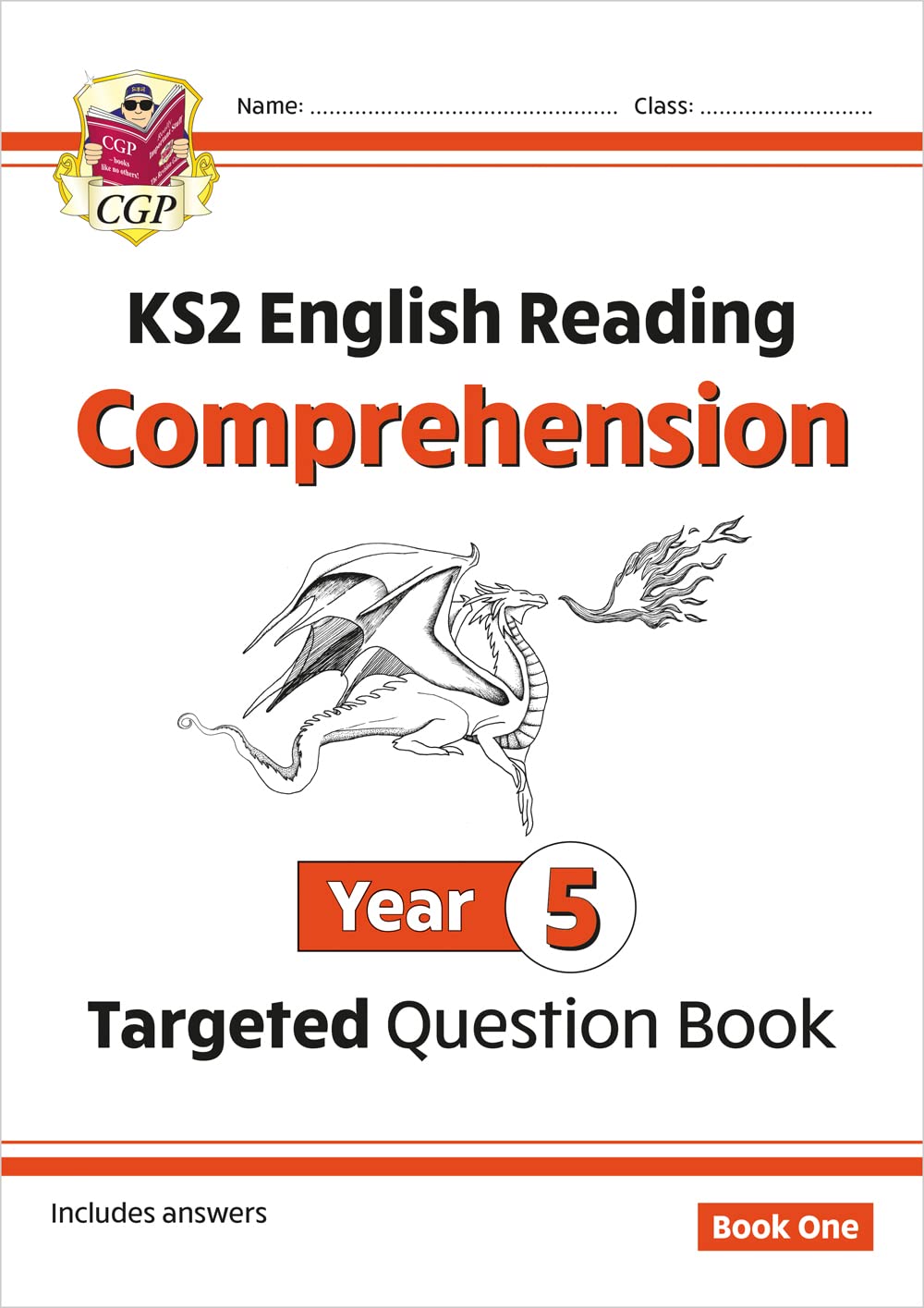 KS2 English Year 5 Reading Comprehension Targeted Question Book - Book 1 (with Answers) (CGP Year 5 English)-0