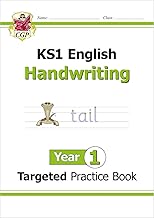 KS1 English Year 1 Handwriting Targeted Practice Book (CGP Year 1 English)