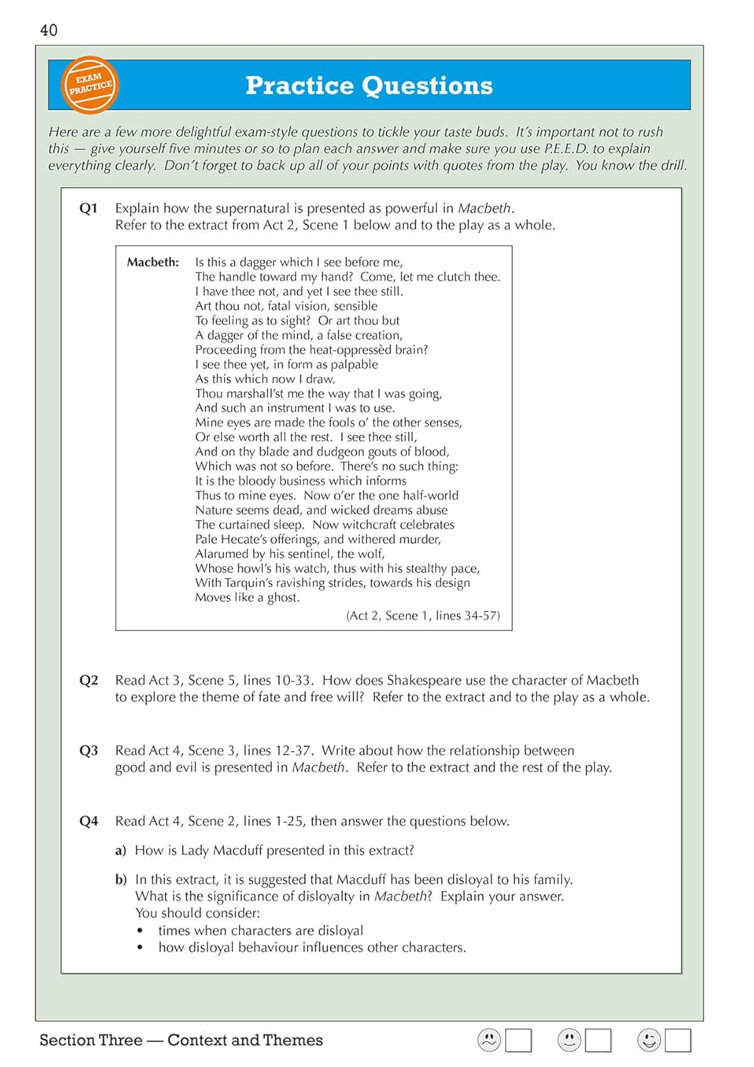 GCSE English Shakespeare - Macbeth Workbook (includes Answers): for the 2025 and 2026 exams (CGP GCSE English Text Guide Workbooks)-12