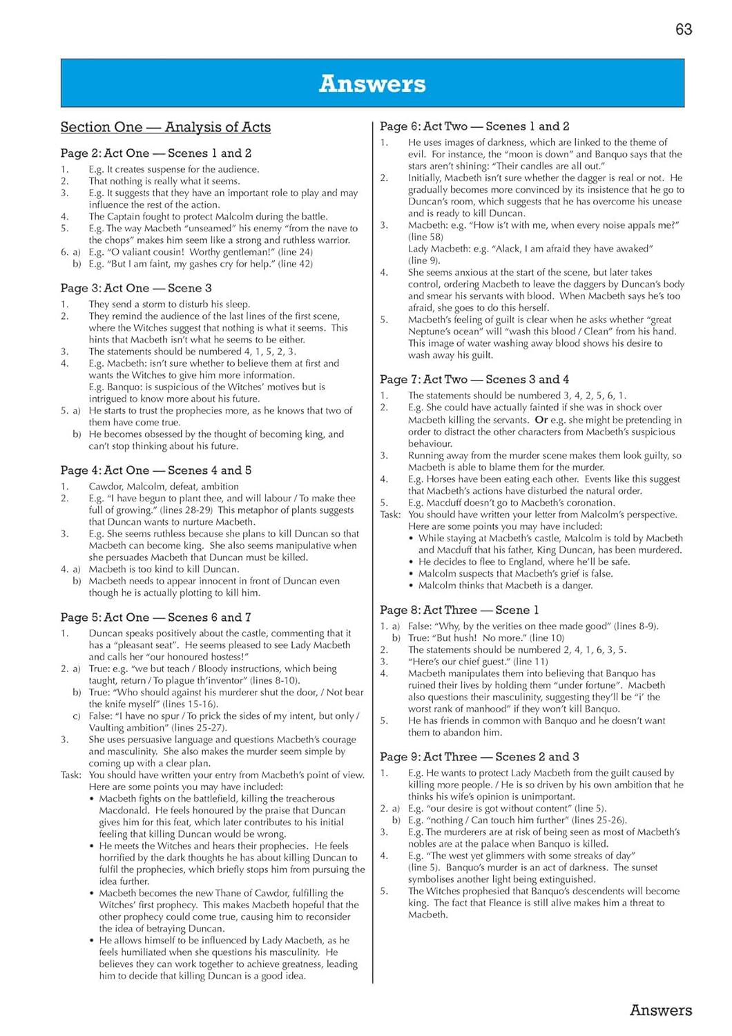 GCSE English Shakespeare - Macbeth Workbook (includes Answers): for the 2025 and 2026 exams (CGP GCSE English Text Guide Workbooks)-13