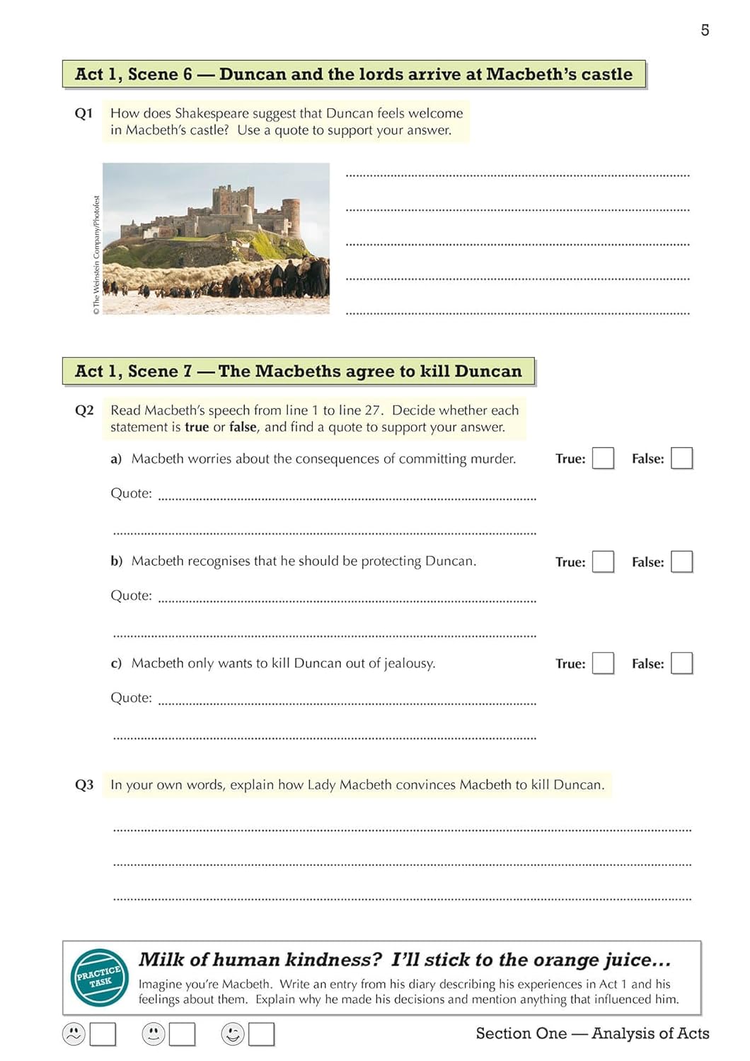 GCSE English Shakespeare - Macbeth Workbook (includes Answers): for the 2025 and 2026 exams (CGP GCSE English Text Guide Workbooks)-8