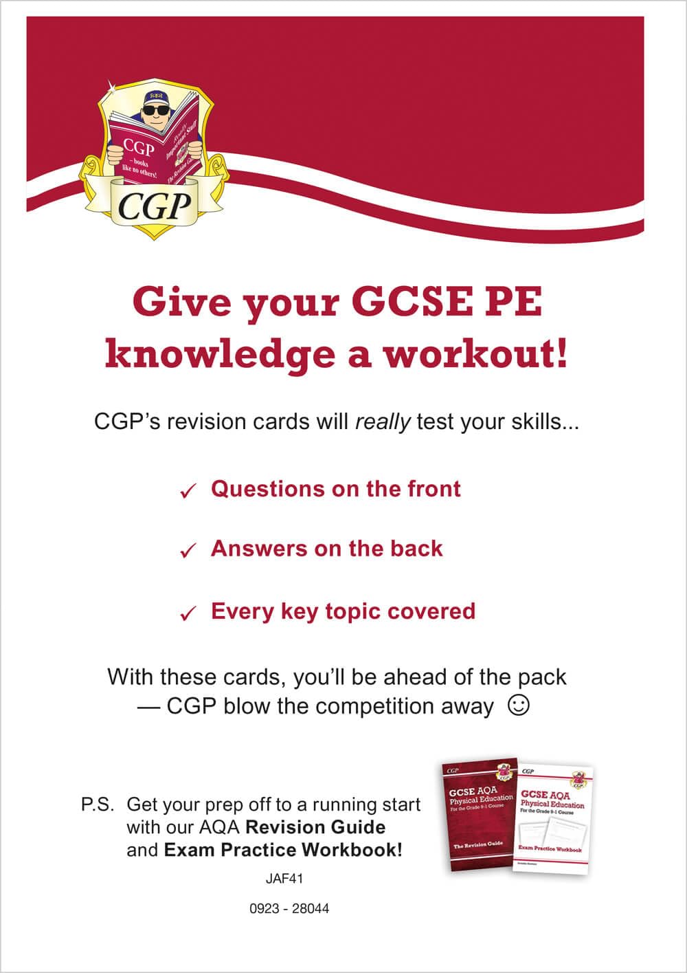 GCSE Physical Education AQA Revision Question Cards: for the 2025 and 2026 exams (CGP AQA GCSE PE)-1