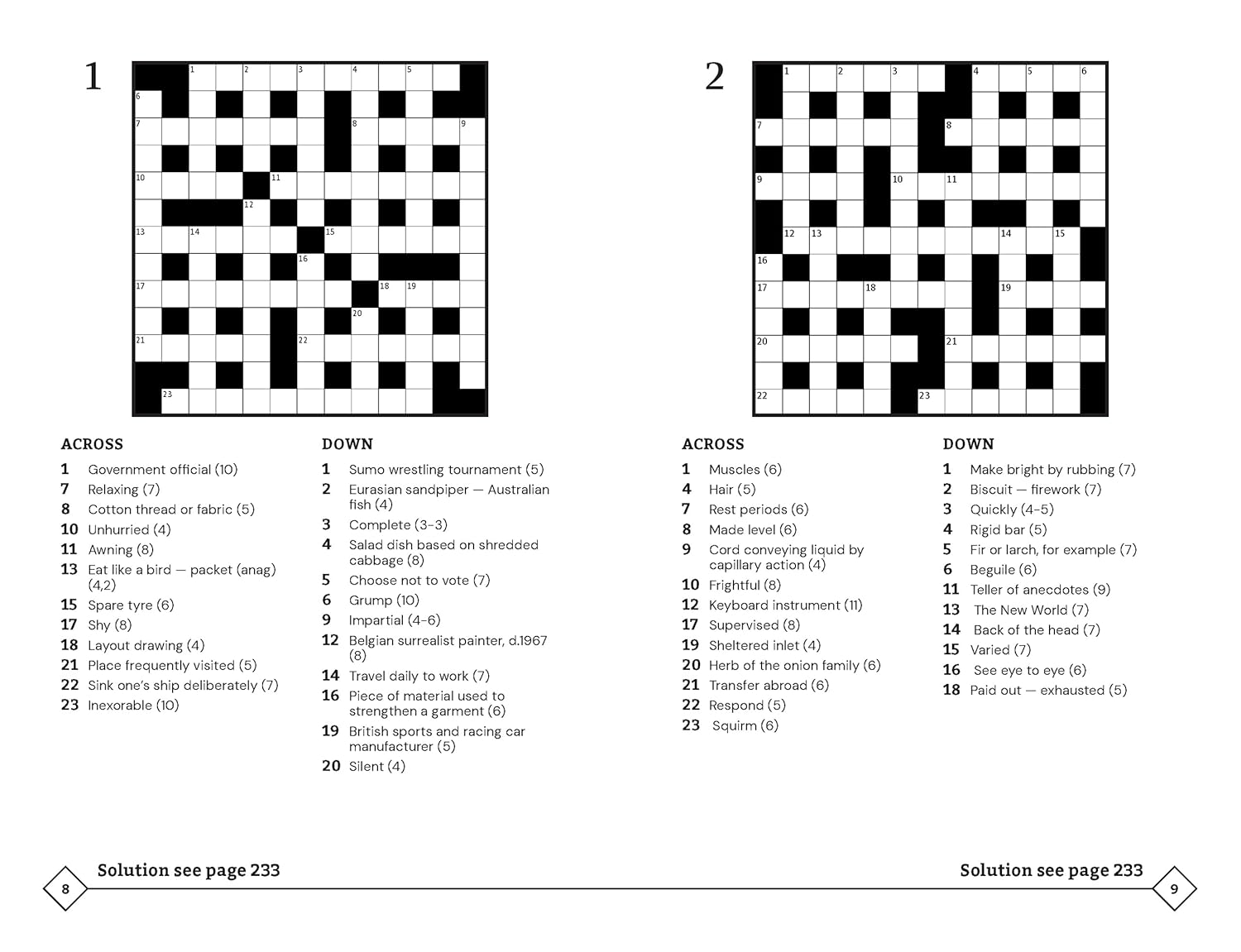 The Guardian Quick Crosswords 2: A compilation of more than 200 enjoyable puzzles (Guardian Puzzle Books)-1