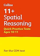 11+ Spatial Reasoning Quick Practice Tests Age 10-11 (Year 6): For the 2024 CEM Tests (Collins 11+ Practice)