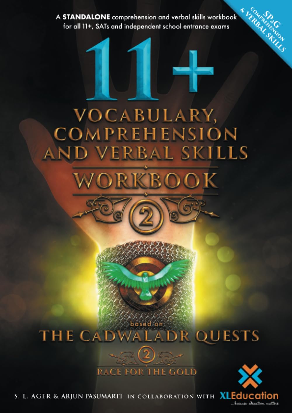 11+ Vocabulary, Comprehension and Verbal Skills – Workbook 2: A STANDALONE Comprehension and Verbal Skills Workbook Based on The Cadwaladr Quests: ... Comprehension and Verbal Skills Workbooks)-0