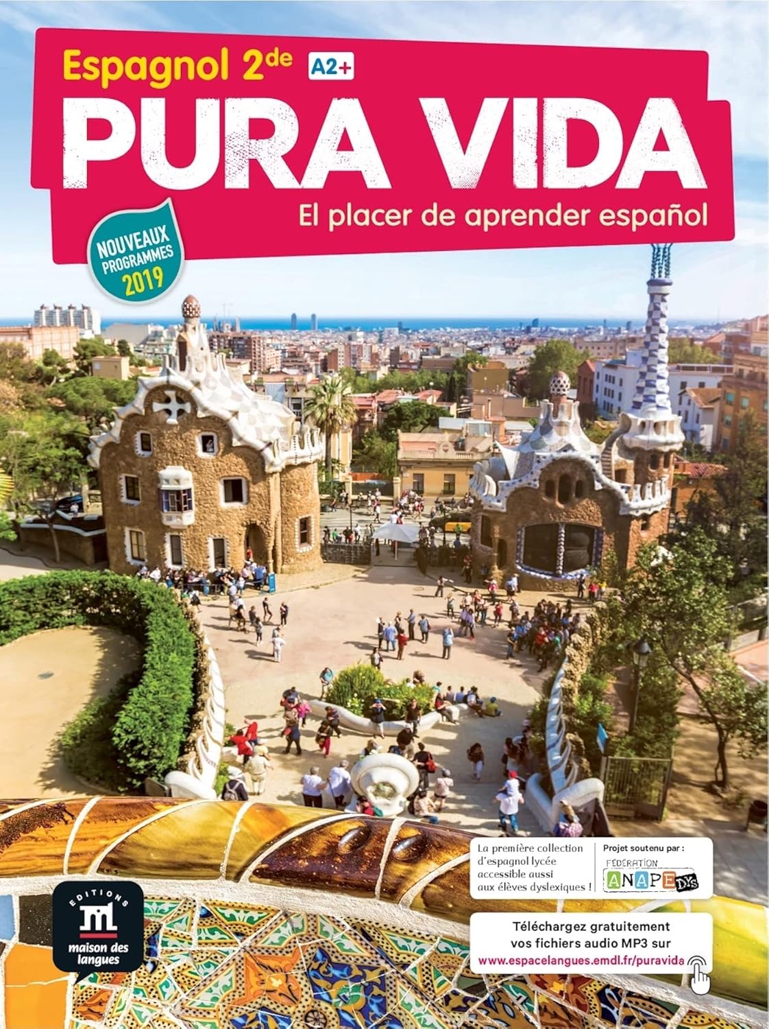 Pura vida - El placer de aprender espanol: Espagnol 2de - Livre de l'eleve-0