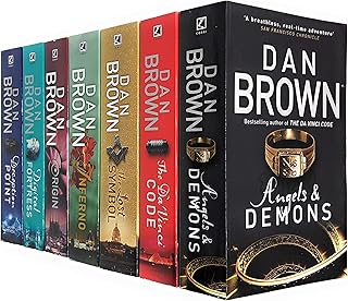 Robert Langdon Series Collection 7 Books Set By Dan Brown (Angels And Demons, The Da Vinci Code, The Lost Symbol, Inferno, Origin, Digital Fortress, Deception Point)