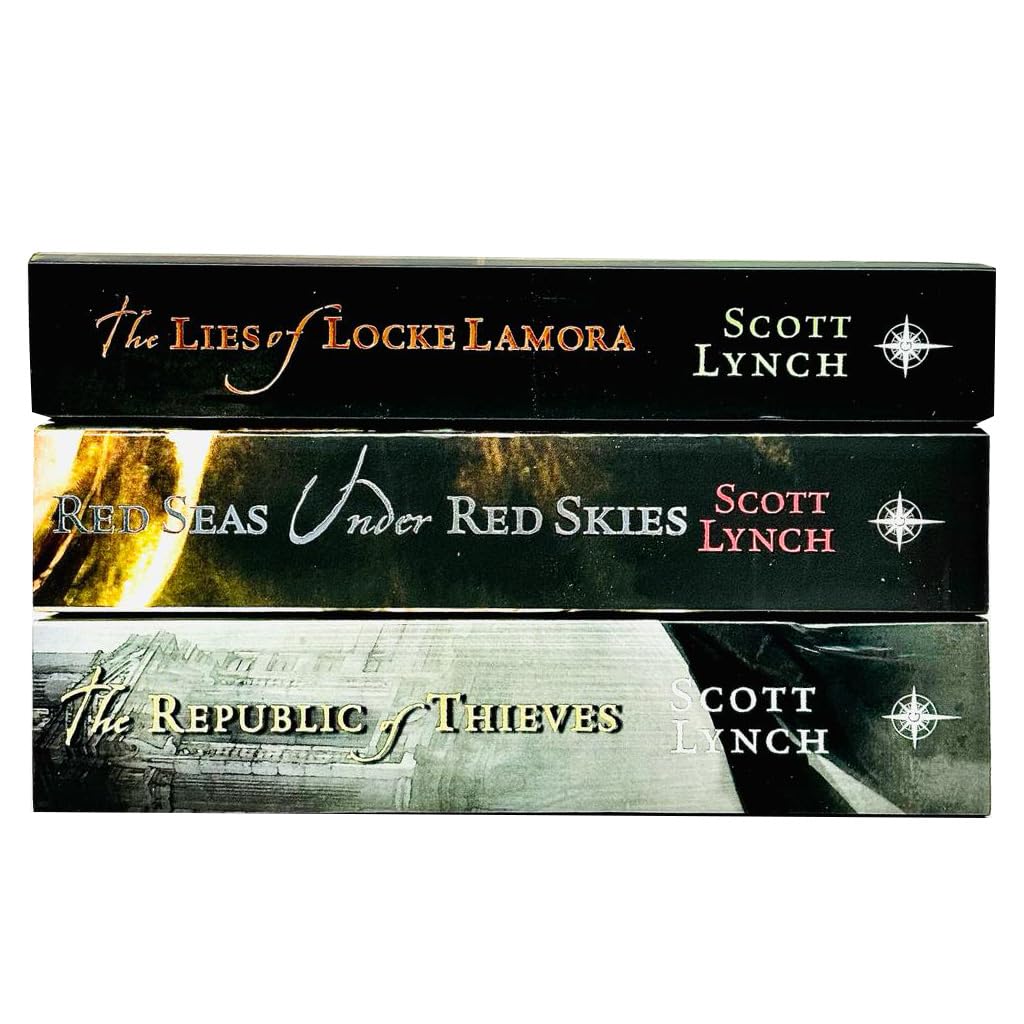 Gentleman Bastard Sequence Series 3 Books Collection Set By Scott Lynch(The Lies of Locke Lamora, Red Seas Under Red Skies & The Republic of Thieves)-1