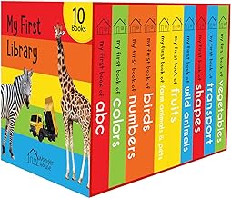 My First Library : Boxset of 10 Board Books for Kids (My First Book of)