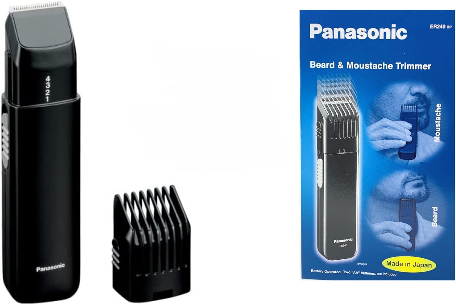 Panasonic ER240B Beard & Mustache Trimmer for Men-2