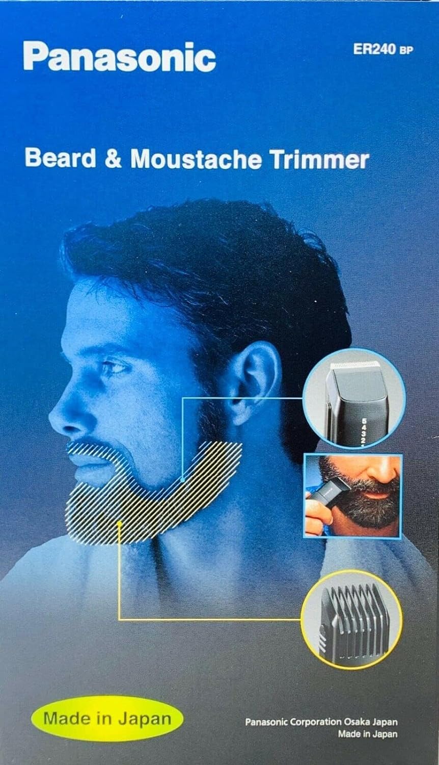 Panasonic ER240B Beard & Mustache Trimmer for Men-3