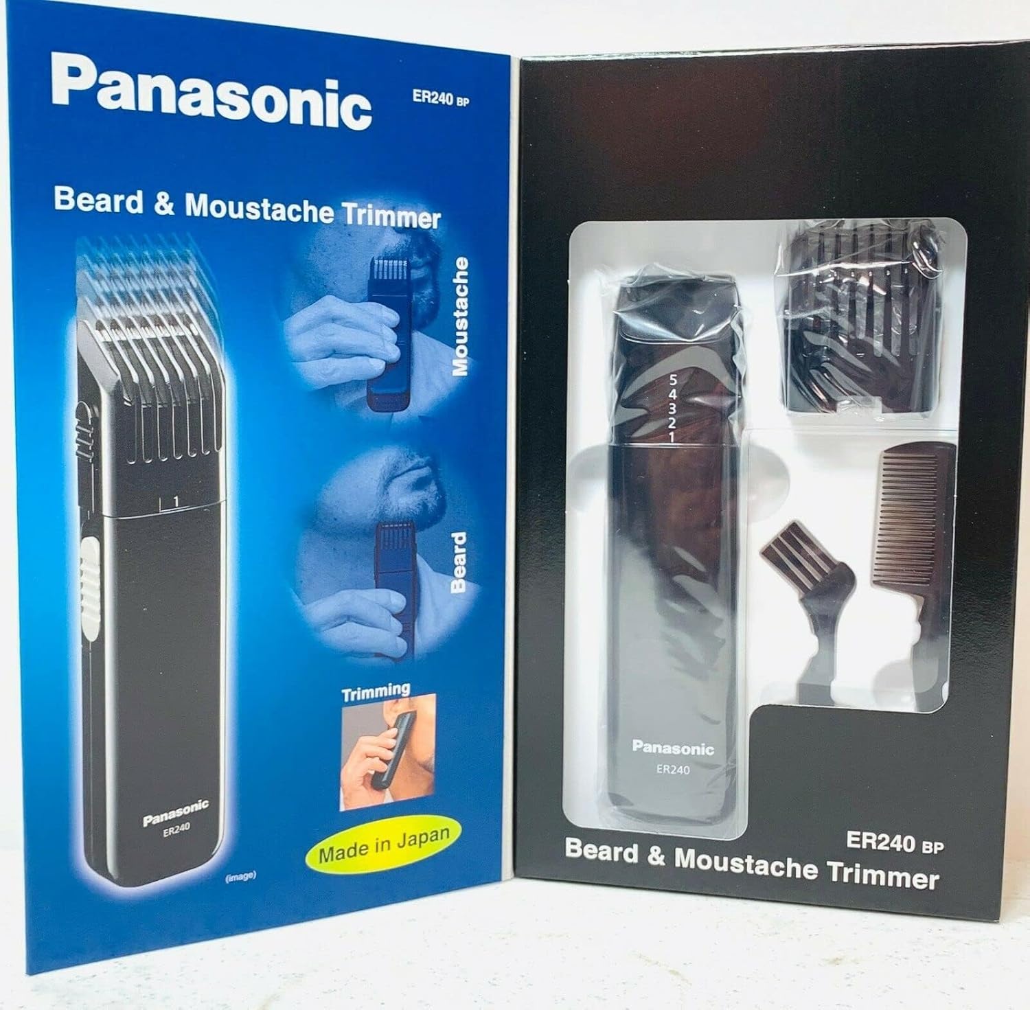 Panasonic ER240B Beard & Mustache Trimmer for Men-4