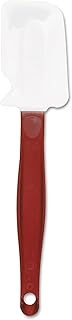 Rubbermaid Commercial Products FG1962000000, High-Heat Silicone Spatula, 24 cm, Red Handle