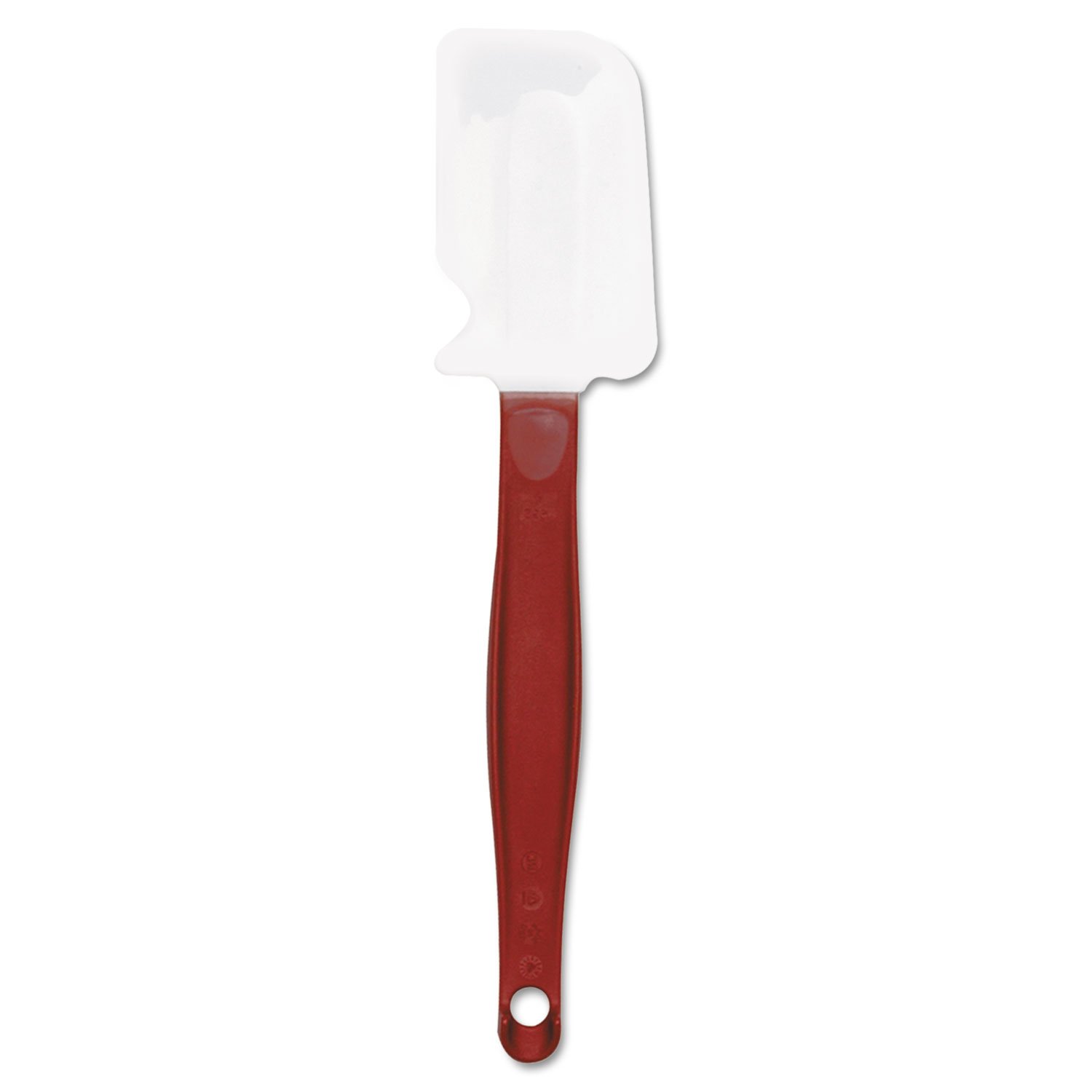 Rubbermaid Commercial Products FG1962000000, High-Heat Silicone Spatula, 24 cm, Red Handle-0