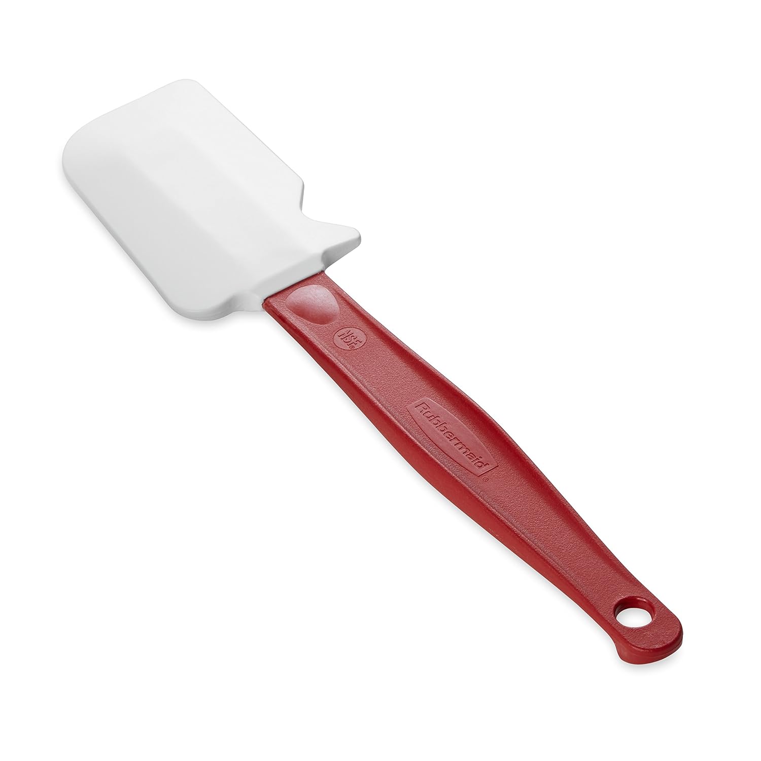 Rubbermaid Commercial Products FG1962000000, High-Heat Silicone Spatula, 24 cm, Red Handle-1