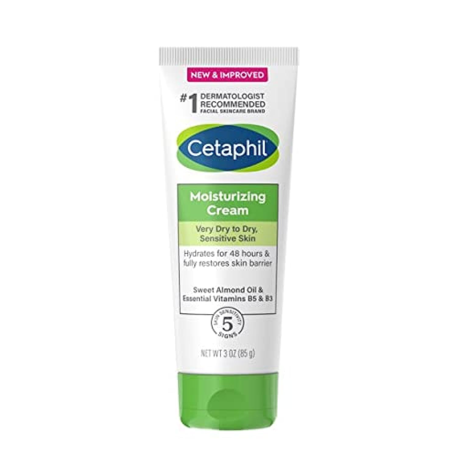 Cetaphil Moisturizing Cream for Dry Sensitve Skin Fragrance Free 85g-0