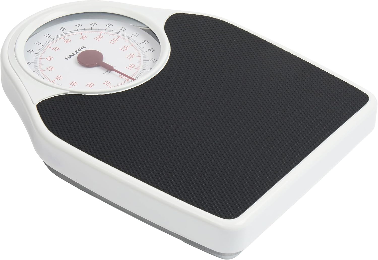 Salter 145 BKDR Doctor Style Bathroom Scale - Mechanical Weighing Scales For Body Weight, Easy Read Dial & Rotating Pointer, Large Platform With Non-Slip Mat, Weighs Up To 150 kg/ 23 st 7 lbs-8