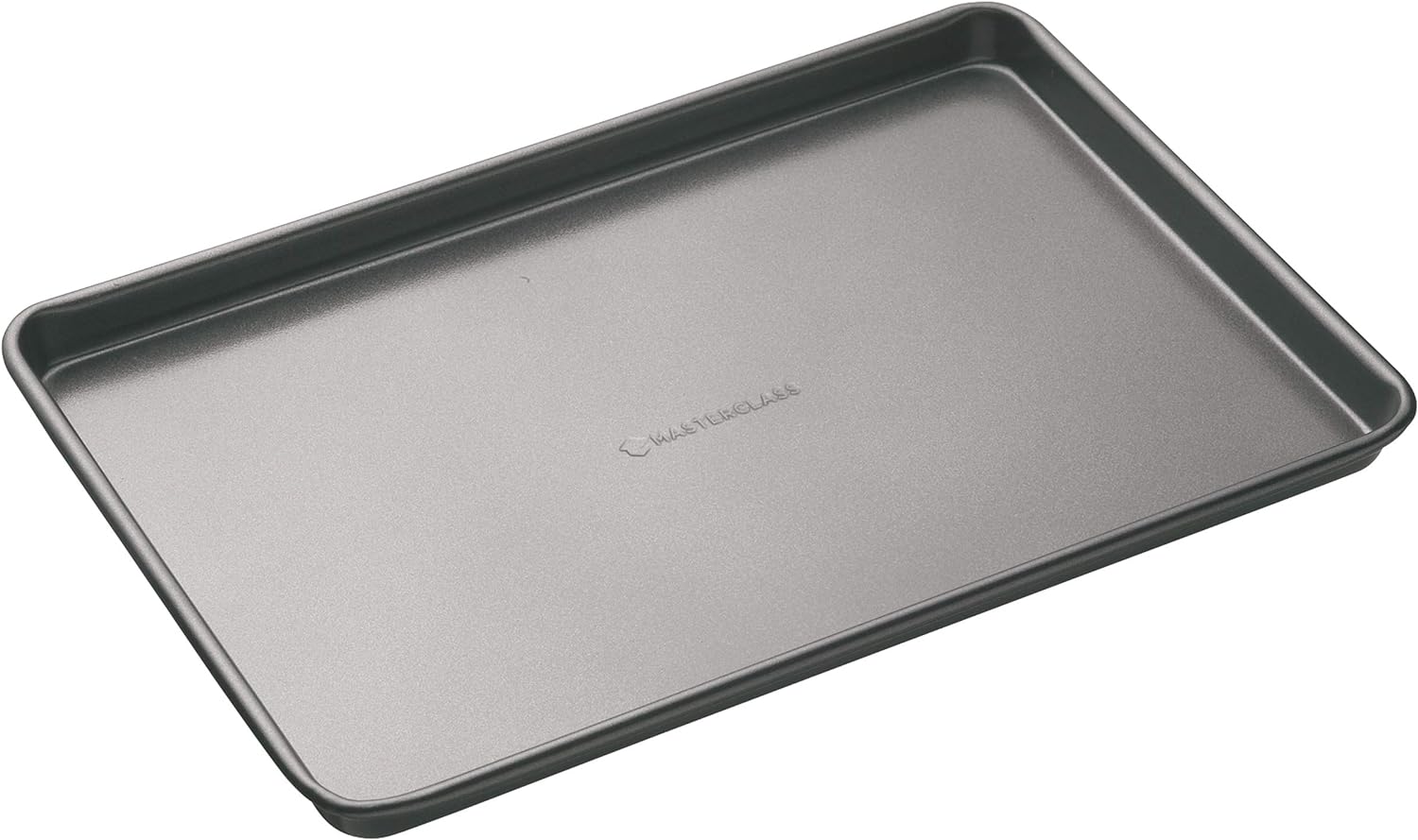 MasterClass Large Baking Tray with PFOA Non Stick, Robust 1 mm Carbon Steel, 39 x 27 cm-0