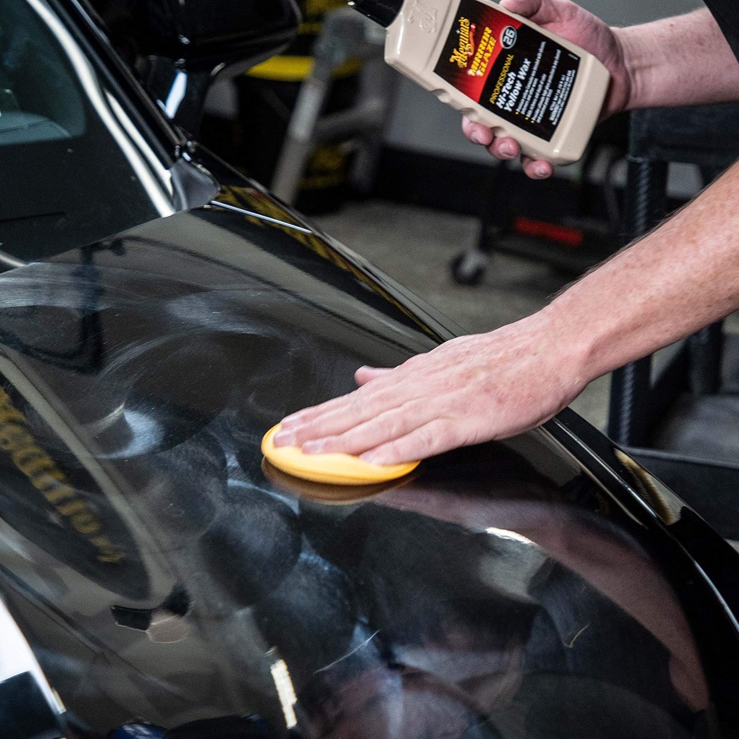 Meguiar's Mirror Glaze 26 Professional Hi-Tech Yellow Car Wax Liquid 473ml M2616-6