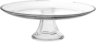 Anchor Hocking 12-Inch Tiered Glass Cake Plate