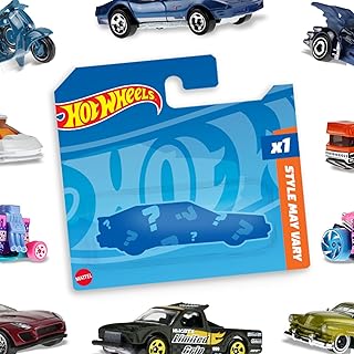 Hot Wheels Basic Car, 1:64 Scale Hot Wheels Car for Kids & Collectors, Modern & Classic Vehicles for Play or Display, Plastic & Die-Cast Toy Cars - 05785