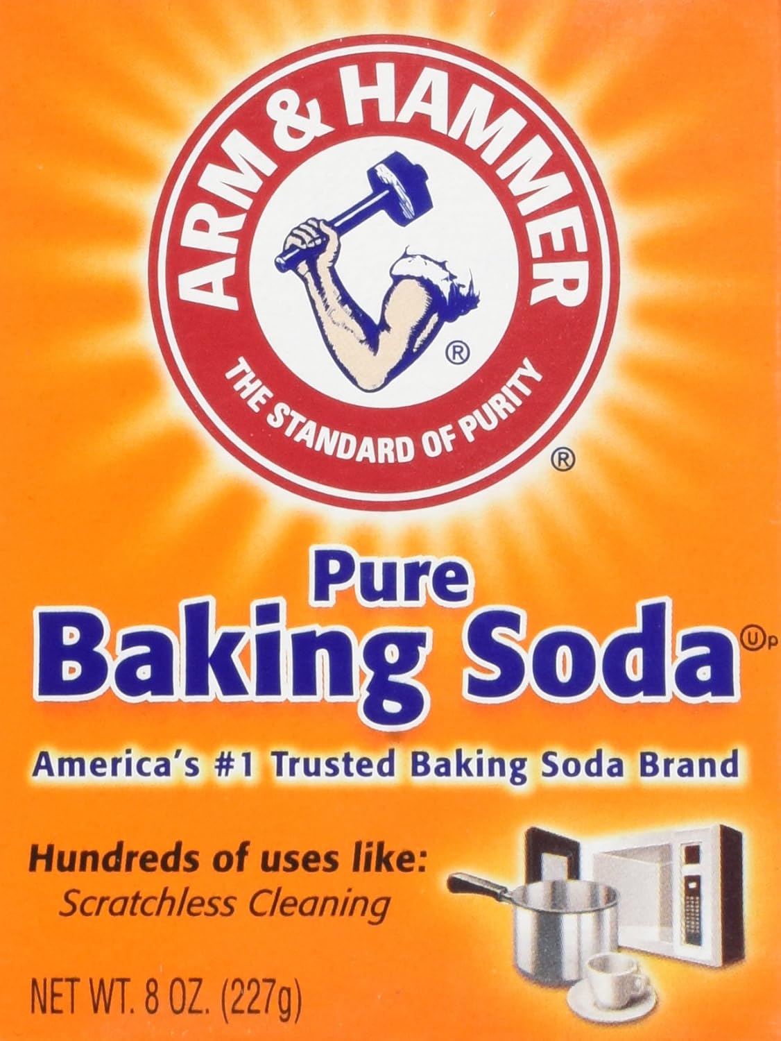 Arm and Hammer Baking Soda - Baking Powder, Baking Soda for Cleaning, Pure Baking Soda-0