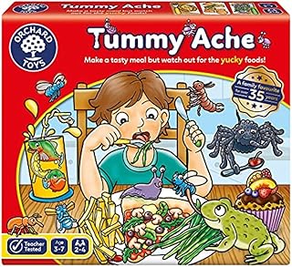 Orchard Toys Tummy Ache Game, A Fun Memory Game, Perfect For Kids Age 3-7, Educational Game Toy, Family Game