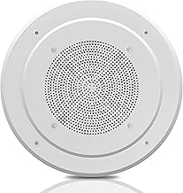 Pyle Home PDICS8 8-Inch Full Range In-Ceiling Speaker System with Transformer - Black