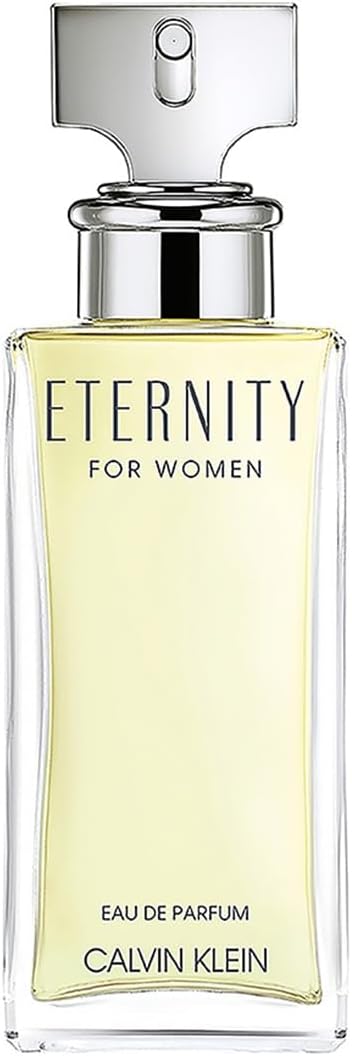 CALVIN KLEIN Eternity - Eau de Parfum for Women - Floral Fragrance With Notes Of Bergamot, White Lily, White Rose, Carnation, Violet, Sandalwood, Amber, Musk - High Longevity - Spray 3.3oz-0