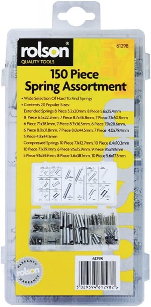 Rolson 61298 150 pc Spring Assortment,Silver-1