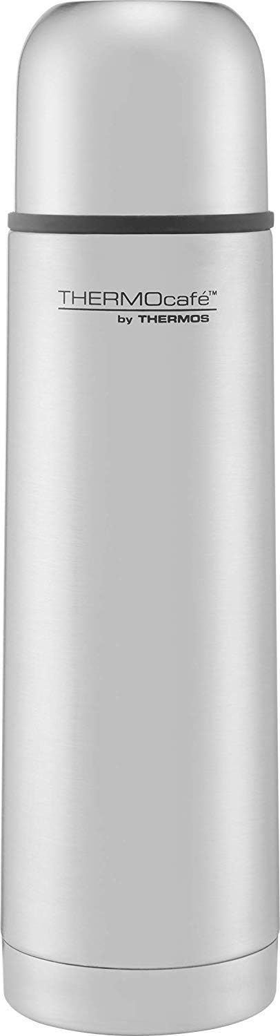 Thermos Thermo Cafe S/S Flask - 181109, Silver, 0.5 Litre-0